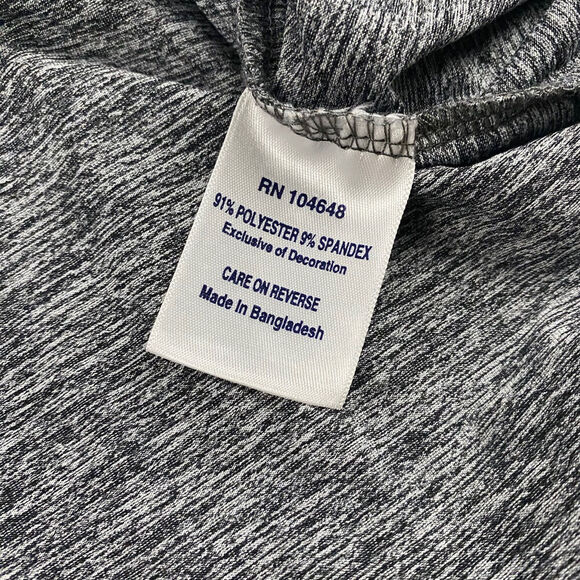 Rivalry Threads University Of Iowa Hawkeyes Gray Long Sleeve T-Shirt Dolman Sz M - Picture 6 of 8